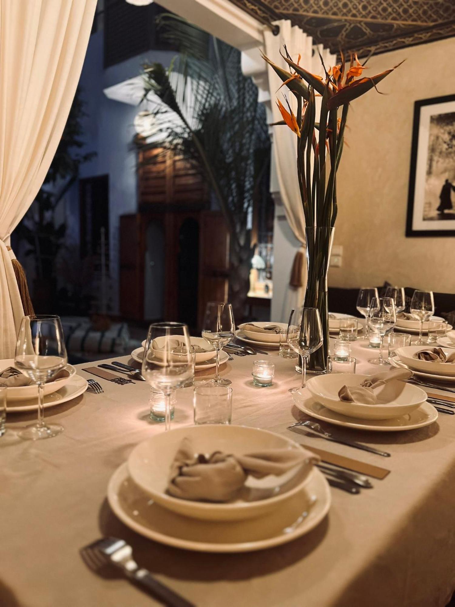 Riad Prive Sadaka Bassin Rooftop Marrakesh Exterior foto
