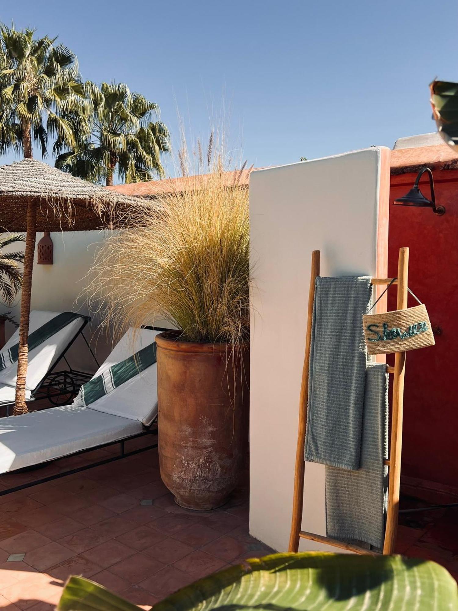 Riad Prive Sadaka Bassin Rooftop Marrakesh Exterior foto